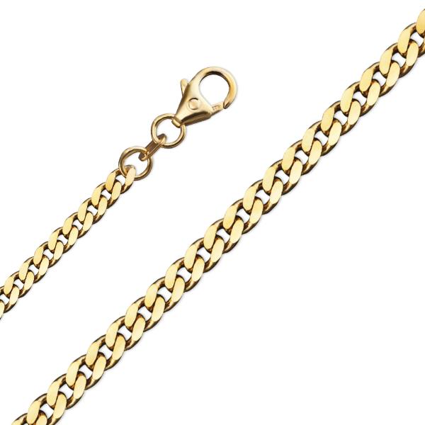 Bedra Panzer Armband 333 Gelbgold 11101.1-19