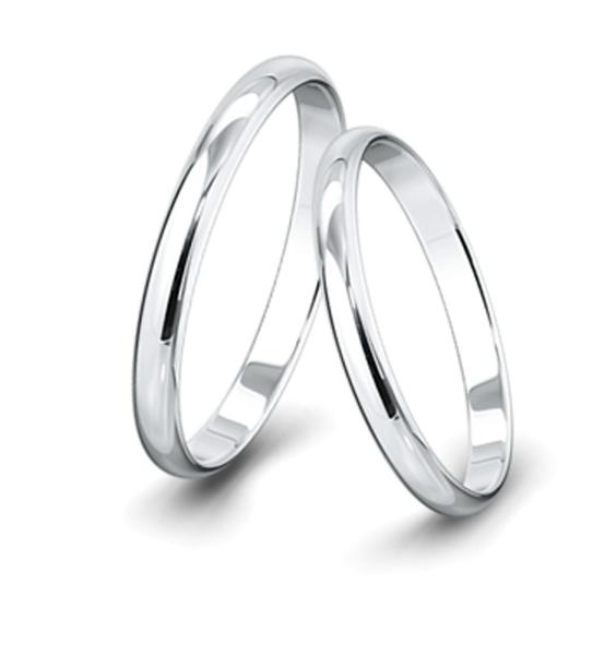 Saint Maurice Partnerringe klassisch DR 002300 / HR 002300S