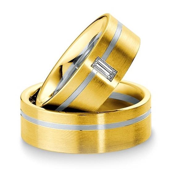 Breuning Trauringe Weissgold-Rotgold 48/033300