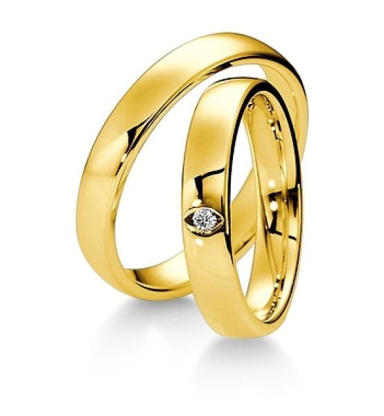 Breuning Trauringe Weissgold 48 040310