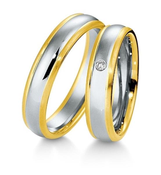 Breuning Trauringe Platin-Gelbgold 48 040610