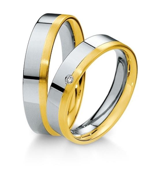 Breuning Trauringe Platin-Gelbgold 48 040630