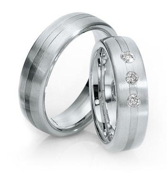 Saint Maurice Trauringe Weiss-Gelbgold 49-81318