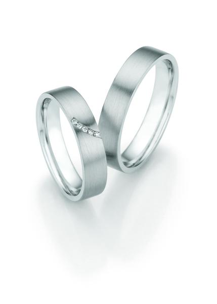 Nowotny-Collection Ruesch Trauringe 600 Platin 51/20110 + 51/20120