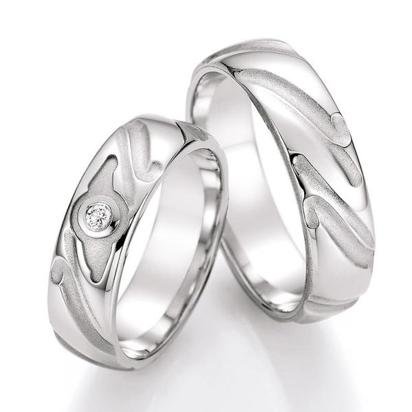 Nowotny-Collection Ruesch Trauringe Silber 55/30090-060