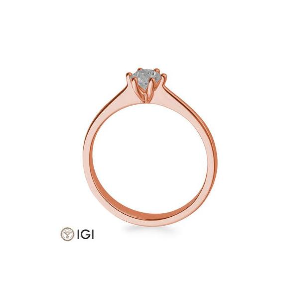 Breuning Verlobungsring Rotgold 41848320