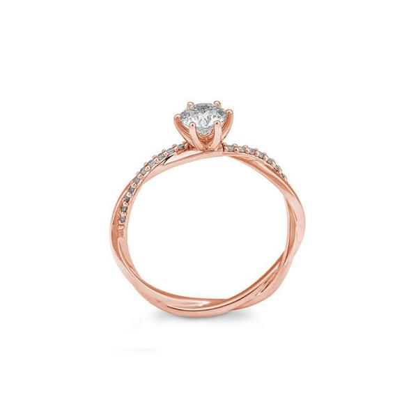Breuning Labordiamant Ring Weissgold 41062520