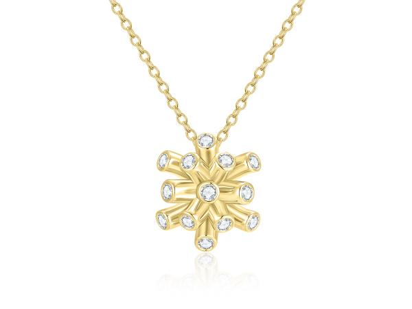 Quinn Halskette 750 Gelbgold Brillant 7279779