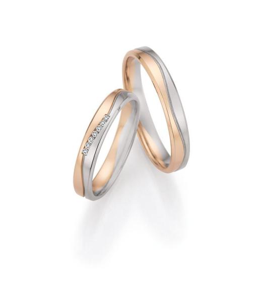 Nowotny-Collection Ruesch Eheringe Palladium Champagner ProfilF7Standard