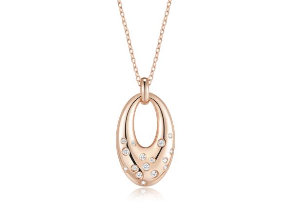 Quinn Halskette 585 Gelbgold Brillant 5278569