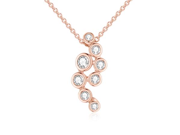 Quinn Halskette 750 Gelbgold Brillant 7279849