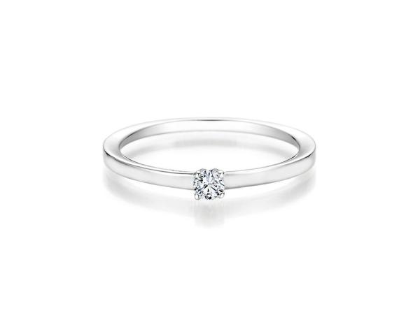 Collection Ruesch Verlobungsring Weissgold 60/34100