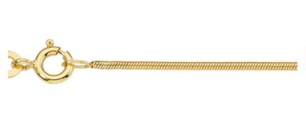 Engelkemper Halskette Schlange 333 Gelbgold BSG311