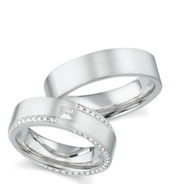 Fischer Trauringe 950 Platin 45 14861/060