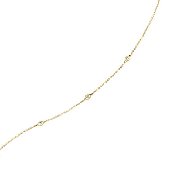 Bedra Collier Dia-Brill 0,11ct 585/- Gelbgold COB90427.2-45