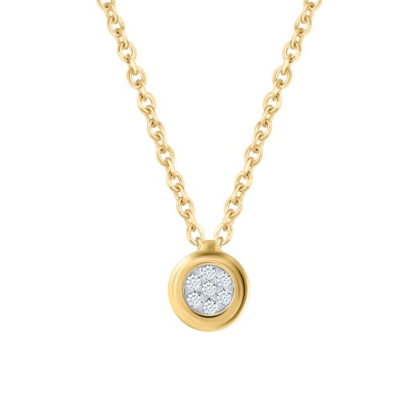 Bedra Collier Brillant 585 Gelbgold COB90526.21-45