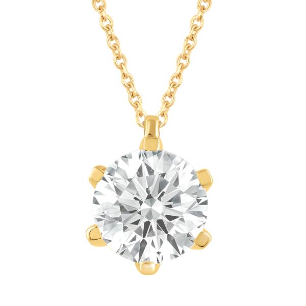 Bedra Labordiamant Collier 585 Gelbgold COLB90004.2-45
