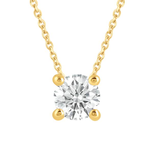 Bedra Labordiamant Collier 585 Gelbgold COLB90006.2-45