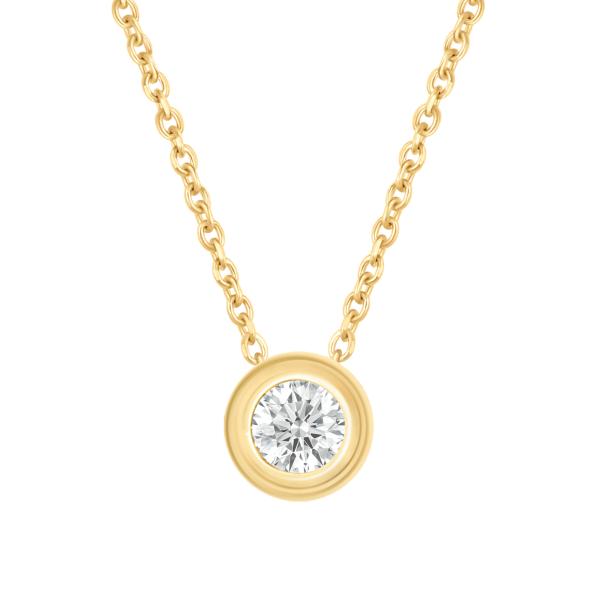 Bedra Labordiamant Collier 585 Gelbgold COLB90012.2-45