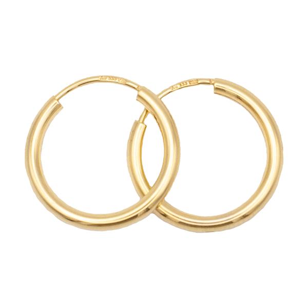 Bedra Creolen 333 Gelbgold CR00113.1