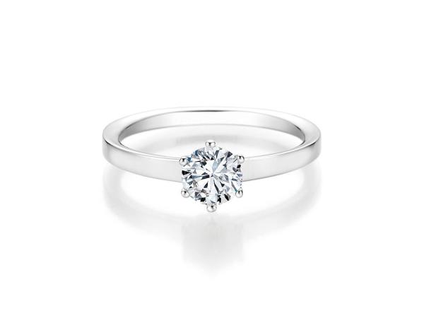 Collection Ruesch Solitaire Ring Weissgold 60/36750