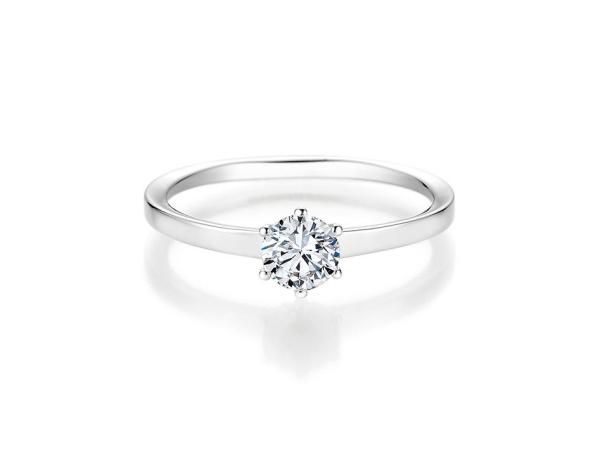 Collection Ruesch Solitaire Ring Weissgold 60/36500