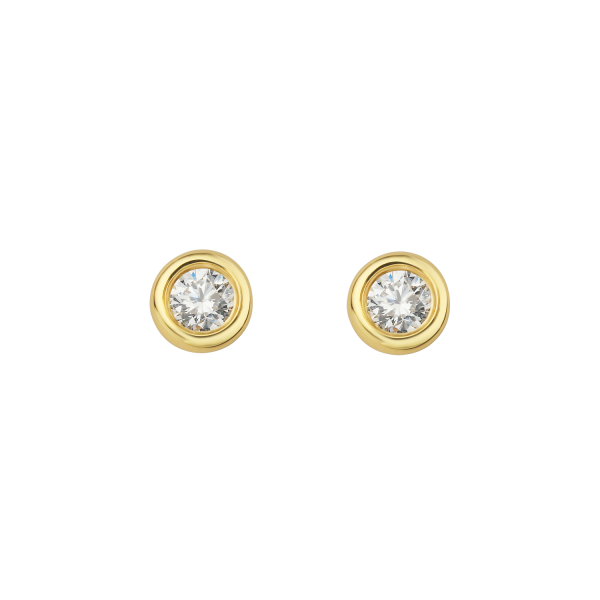Bedra Solitärstecker Brillant Gelbgold 0,15 ct. OSB90361.2
