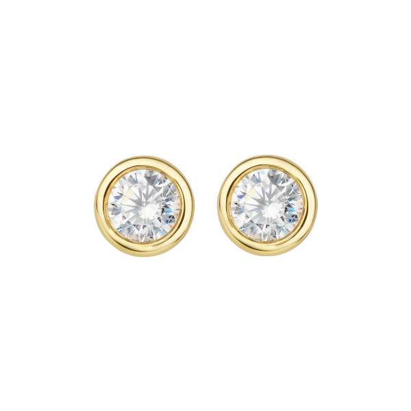 Bedra Solitärstecker Brillant 0,50 ct. Gelbgold OSB90366.2