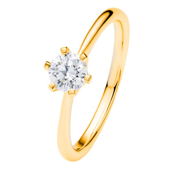 BEDRA SOLITAIRE DIAMANT RING GELBGOLD RB00150.3