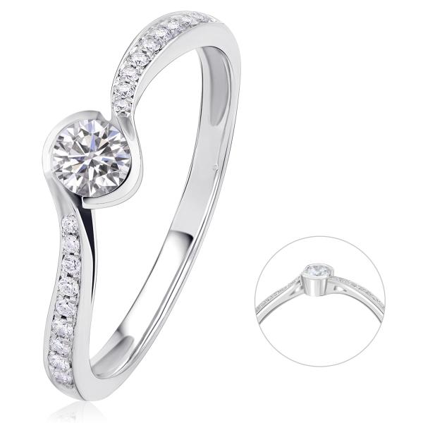 Bedra Ring Diamant 585 Weißgold RB00205.5