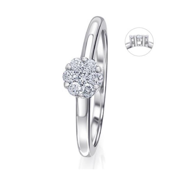 Bedra Verlobungsring Diamant 585 Weißgold RB00265.5