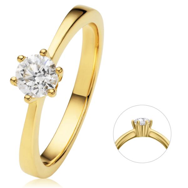 Bedra Antragsring Weissgold 0,50 ct. RB90357.5
