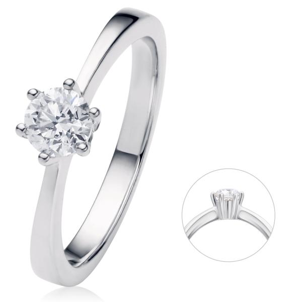 Bedra Antragsring Weissgold 0,50 ct. RB90357.5