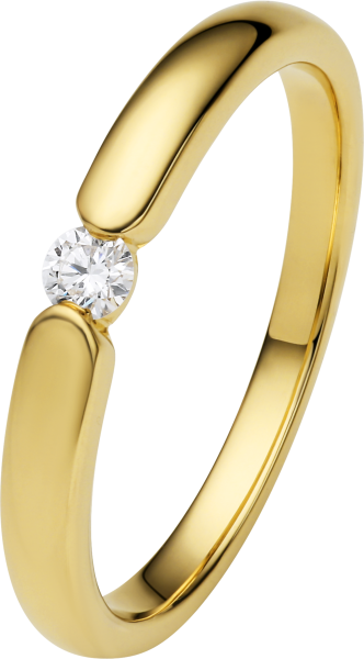 Bedra Verlobungsring 585 Weissgold RB00072.5