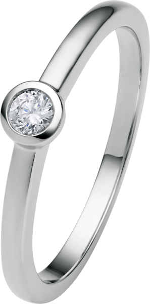 Bedra Antragsring Weissgold RB00153.5