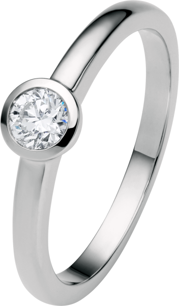 Bedra Antragsring Weissgold 0,20 ct. RB00155.5