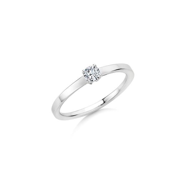 Collection Ruesch Verlobungsring Weissgold 60/34200