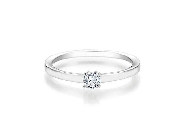 Collection Ruesch Verlobungsring Weissgold 60/34200
