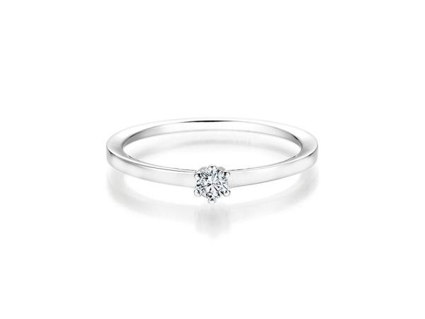 Collection Ruesch Verlobungsring Weissgold 60/36100