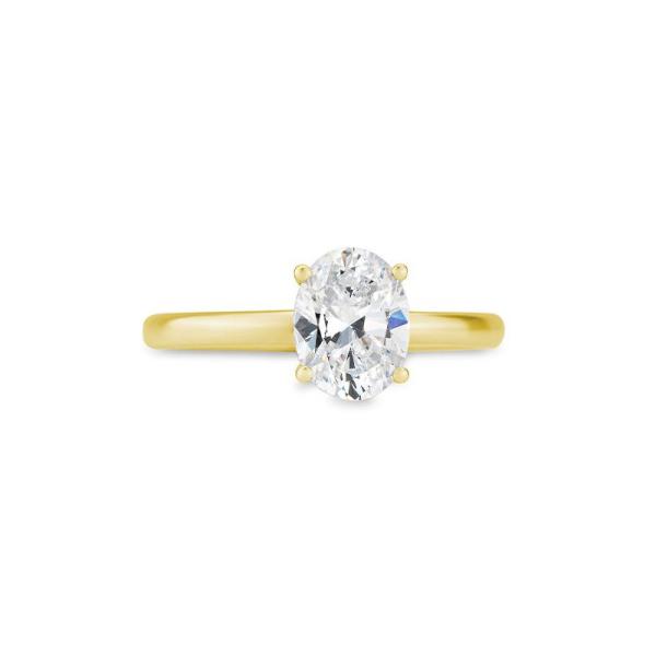Breuning Labordiamant Ring Gelbgold 41063230