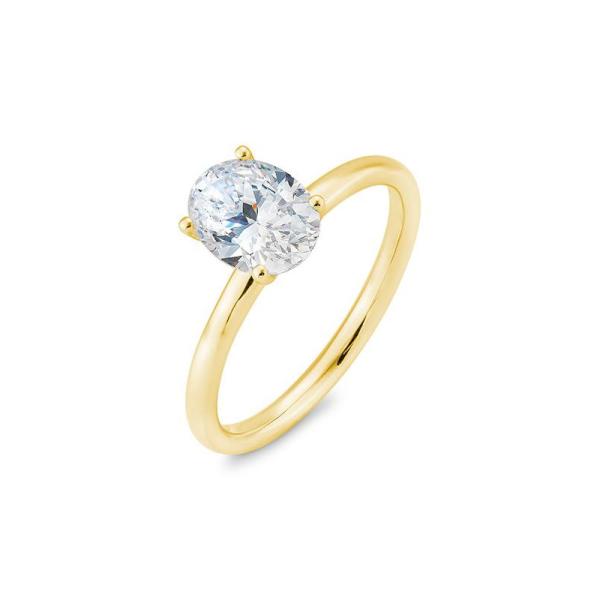 Breuning Labordiamant Ring Gelbgold 41063230