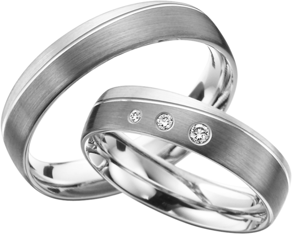 Rubin 585 Palladium-925 Silber R943