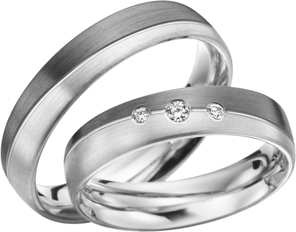 Rubin 585 Palladium-925 Silber R944