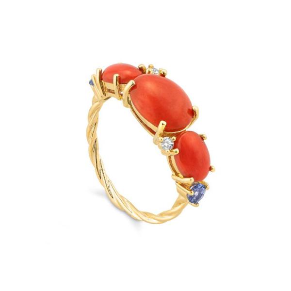 Breuning/Saint Maurice Ring Koralle 41062250