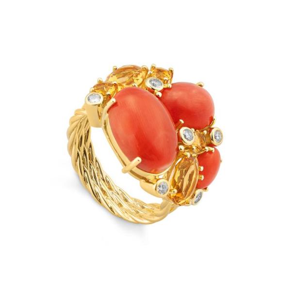 Breuning/Saint Maurice Ring Koralle 41062300