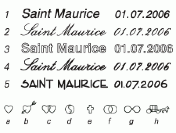 Saint Maurice Partnerringe klassisch DR 002300 / HR 002300S