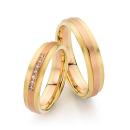 Fischer Trauringe Apricot-Rotgold Verbundenheit 5 7729/050