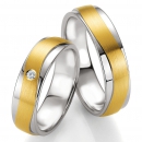 Breuning Trauringe Silber 083030 + 083040